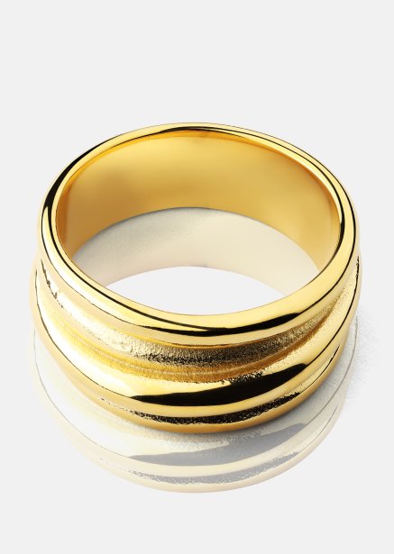Ring Aurora Bold - 18K Forgyldt