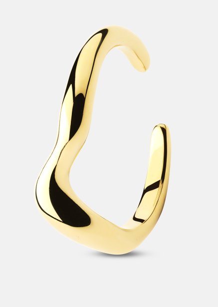 Ring Flow - 18k guldbelagt
