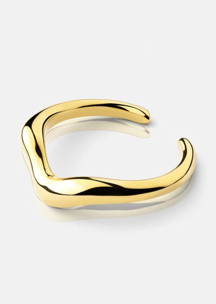 Ring Flow - 18k guldbelagt