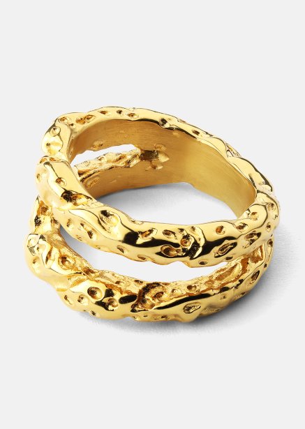 Ring Duo - 18K Forgyldt
