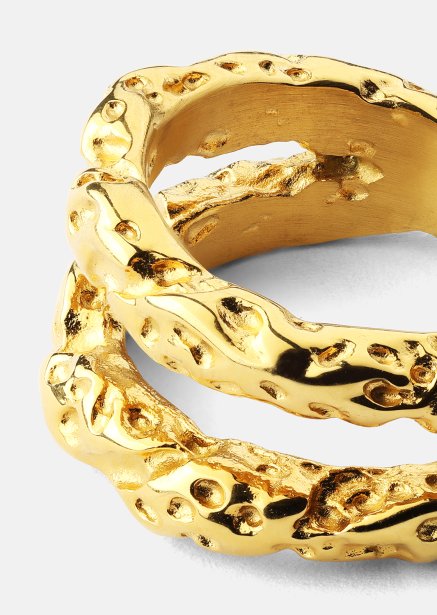 Ring Duo - 18K Forgyldt