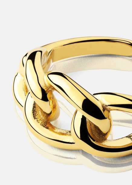 Ring Golden Link - 18K Forgyldt