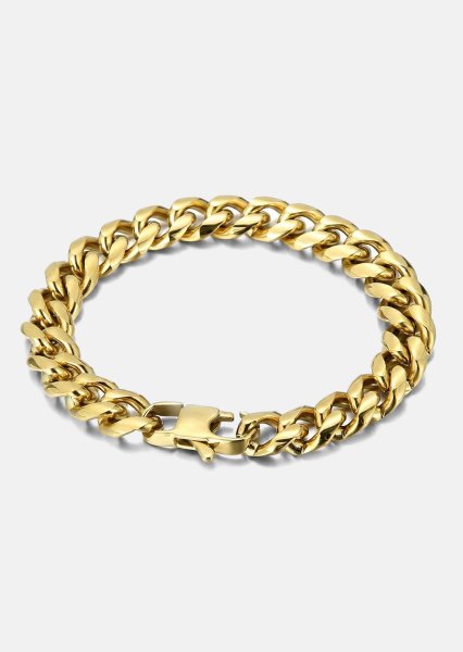 Armbånd Titan Link - 18k Forgyldt