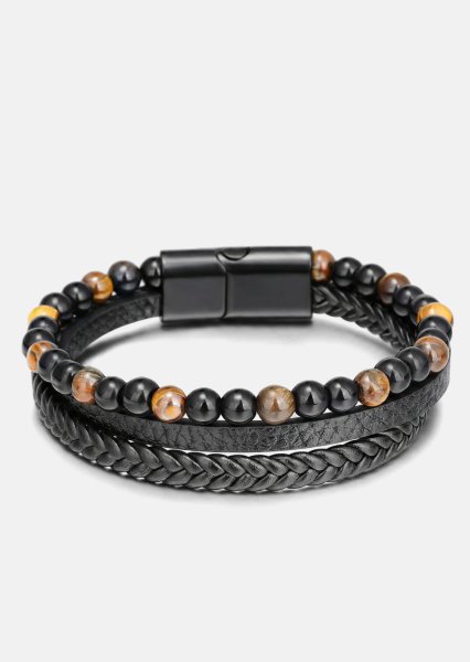 Læderarmbånd Cinder Guard