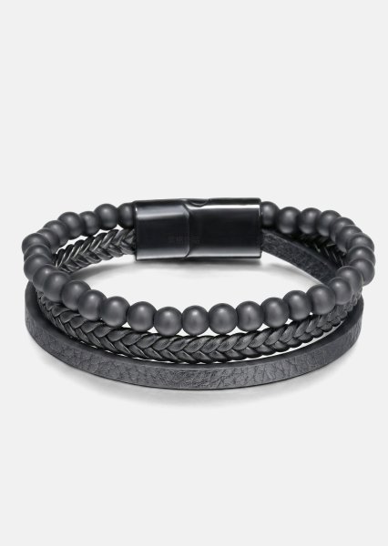 Læderarmbånd Raven Forge
