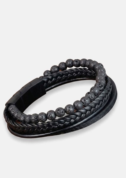 Læderarmbånd Titan Loom