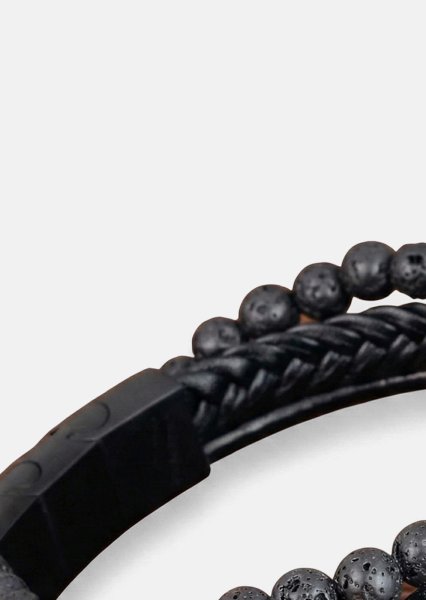 Læderarmbånd Titan Loom
