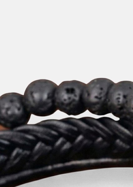 Læderarmbånd Titan Loom
