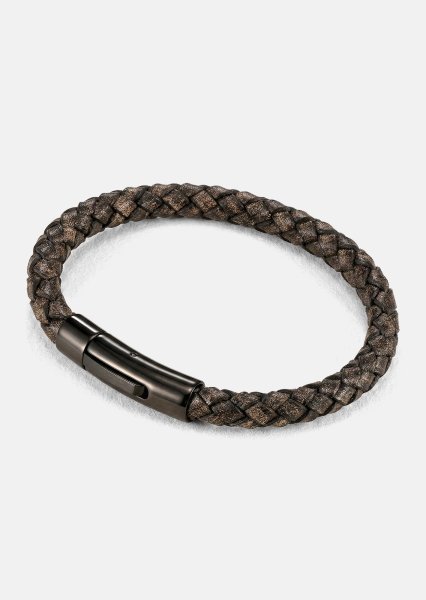 Læderarmbånd Vanguard Weave