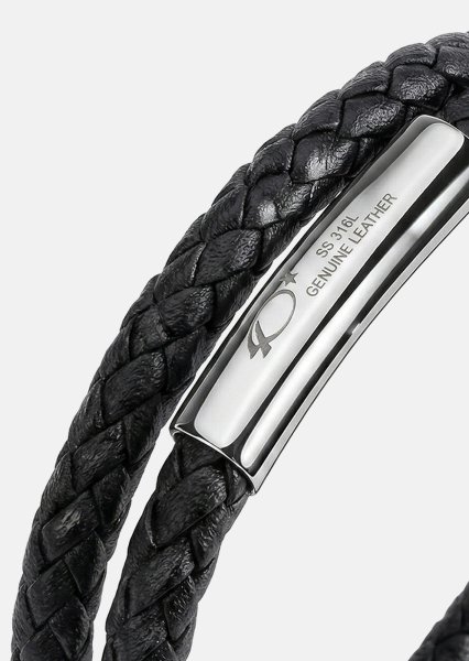 Læderarmbånd Titan Thread