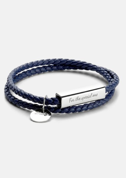 Læderarmbånd Noble Twine
