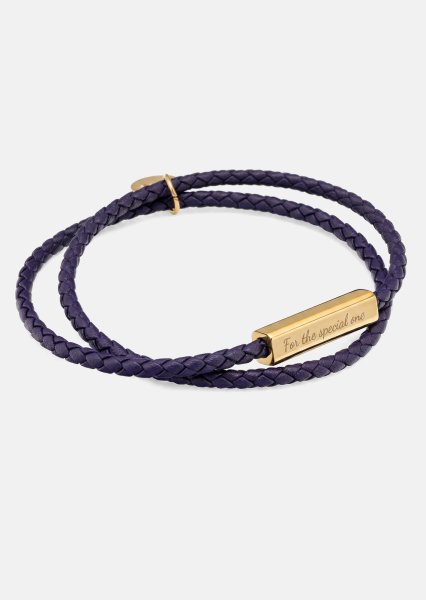 Læderarmbånd Noble Twist