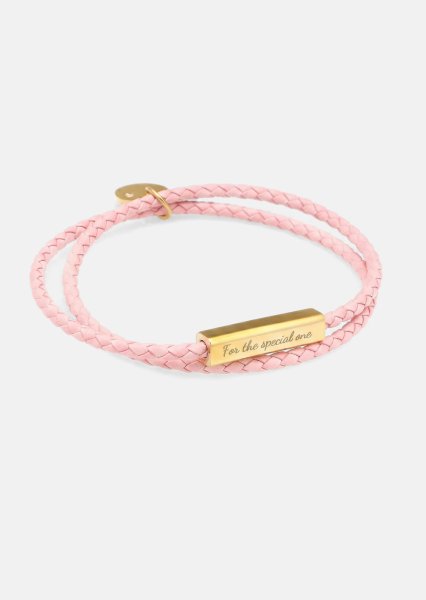 Læderarmbånd Valor Knot
