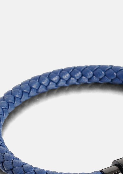 Læderarmbånd Noble Blue