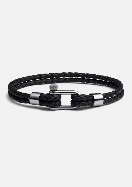 Læderarmbånd Vertex Link