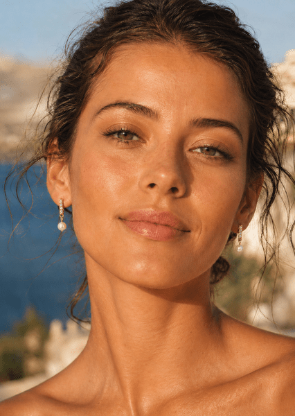 Lacona Ørering - 18k Forgyldt
