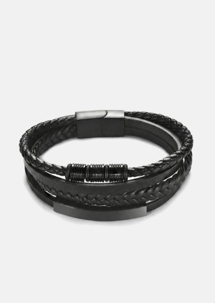 Læderarmbånd Noble Forge