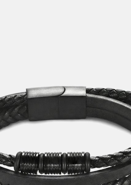 Læderarmbånd Noble Forge