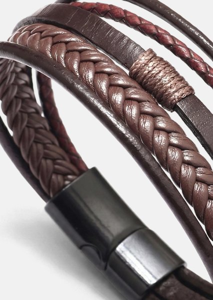 Læderarmbånd Valor Ridge