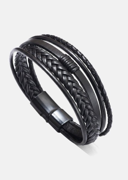 Læderarmbånd Titan Stride