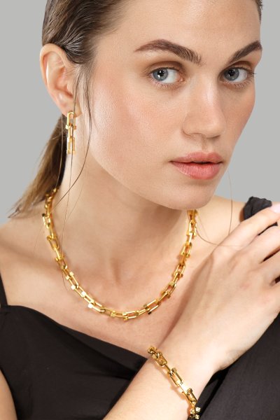 Halskæde Link Luxe – 18k Forgyldt