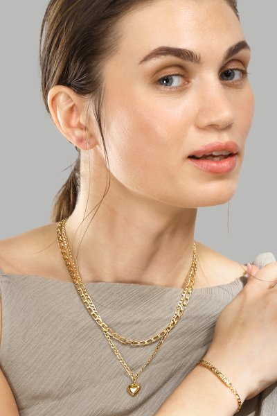 Vivid V Ørering - 18k Forgyldt