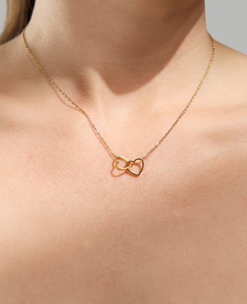 Halskæde Together Forever – 18k Forgyldt