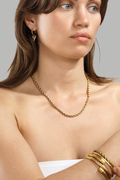 Armbånd Nero – 18k Forgyldt