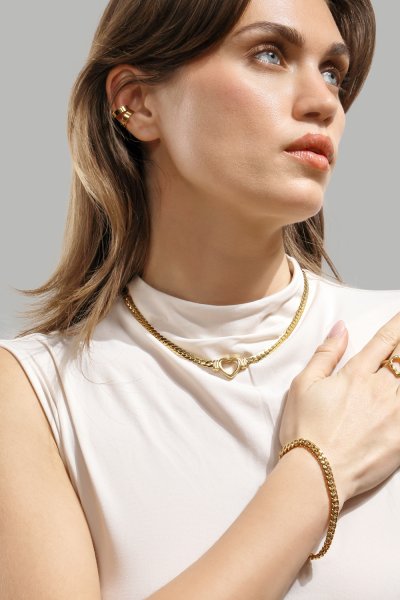 Ørering Petite Hoop - 18k Gold Plated