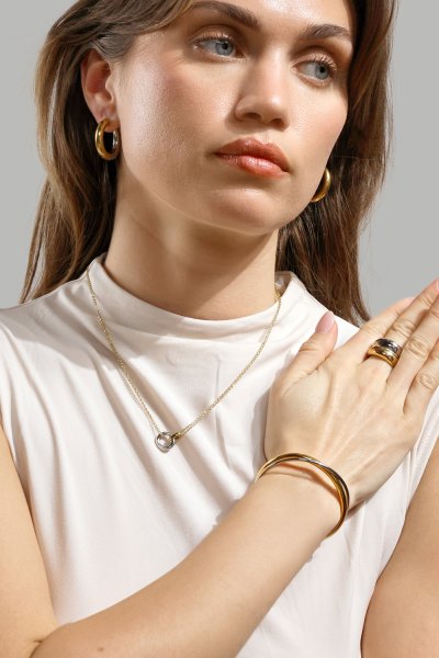 Ring Elegant - 18k guldbelagt