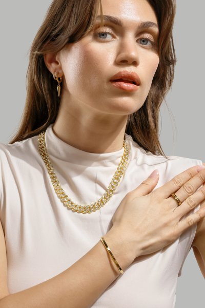 Armbånd Whisper – 18k Forgyldt