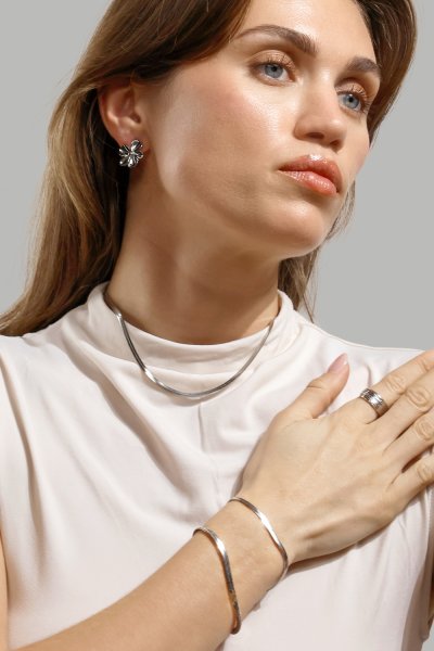 Florabella Øreringe - Silver Plated