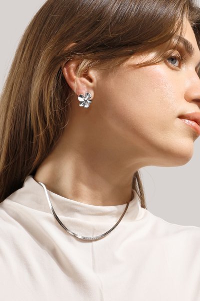 Florabella Øreringe - Silver Plated