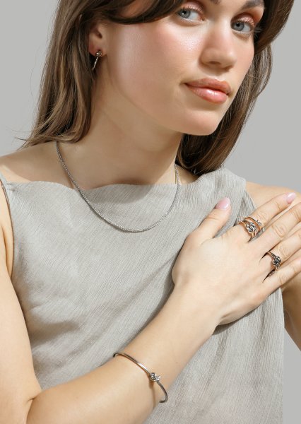 Infinity Knot - Silver Plated