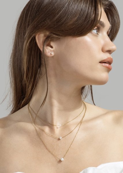 Lumine Øreringe – 18k Gold Plated