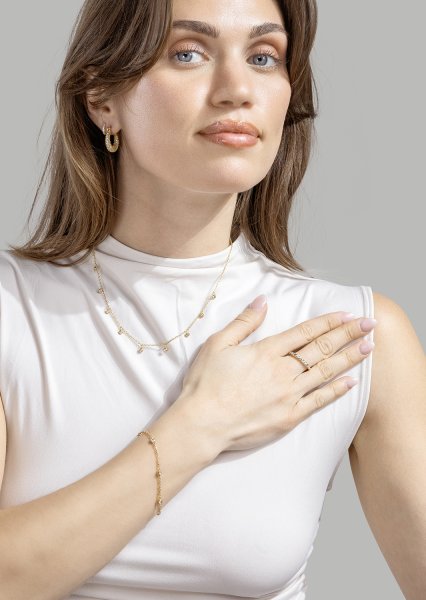 Armbånd Dainty Sparkle - 18k Gold Plated