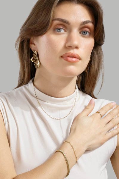 Armbånd Viper – 18k Forgyldt