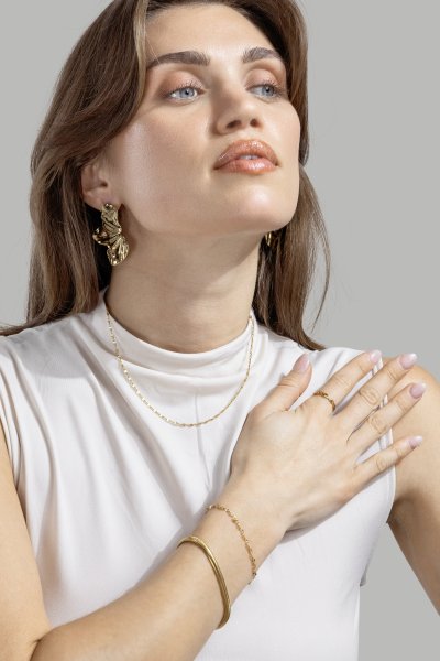 Armbånd Viper – 18k Forgyldt