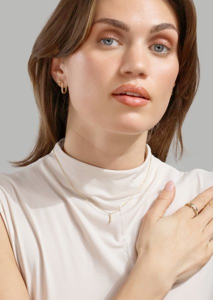 Ring Link Luxe - 18k Forgyldt