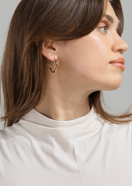 Ring Twist Whisper - 18k Forgyldt