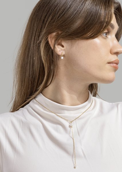 Lacona Ørering - 18k Forgyldt