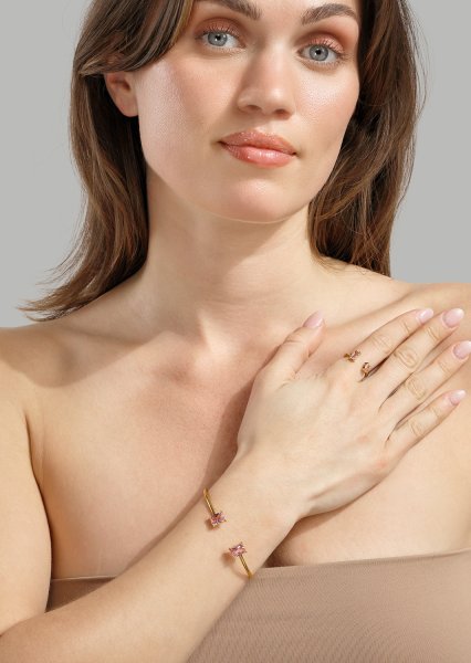 Ring Rosé Duo - 18k Forgyldt