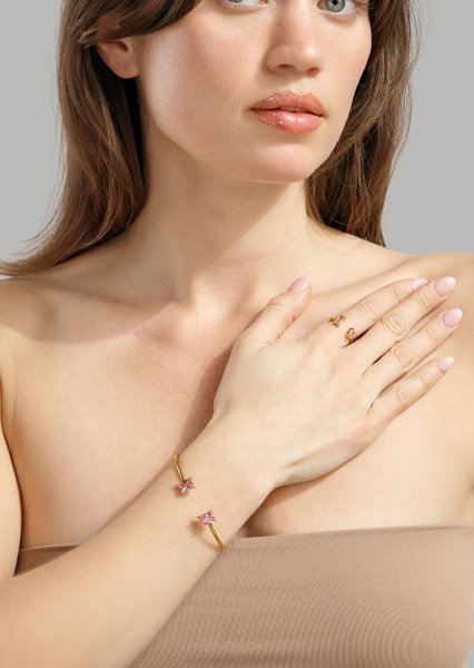 Armbånd Radiance – 18k Forgyldt