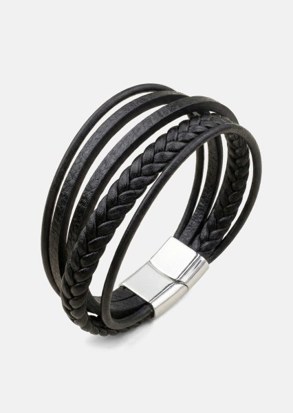 Læderarmbånd Titan Veil