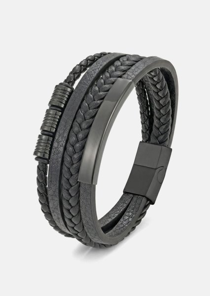 Læderarmbånd Iron Vow