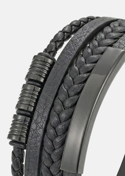 Læderarmbånd Iron Vow