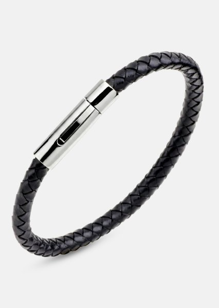 Læderarmbånd Mystic Weave
