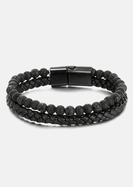 Læderarmbånd Shadow Embrace