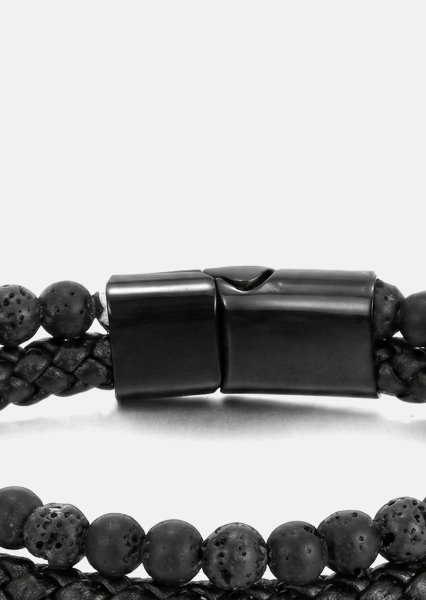Læderarmbånd Shadow Embrace