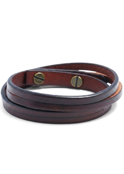Læderarmbånd Rugged Stride